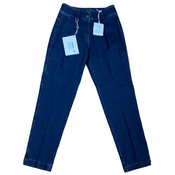 NWT Peserico High Waisted Jeans Denim Pants 6 - Picture 10 of 16